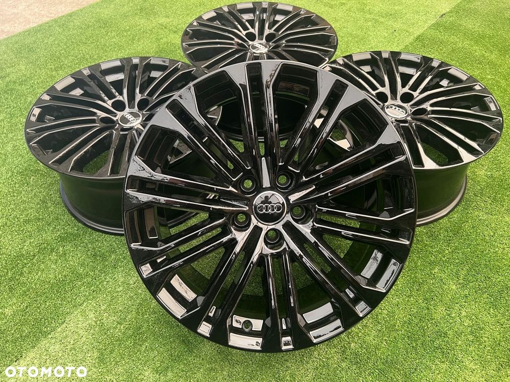 KOMPLET FELG FELGI ALU AUDI 8W0 A4 A5 A6 Q3 18 5X112 ET31 ORYGINALNE - 2