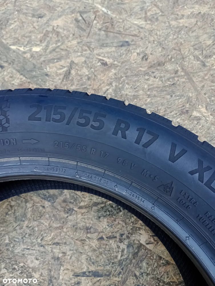 OPONY ZIMOWE 2x 215/55 R17 98V CONTINENTAL WINTERCONTACT 870P - 7