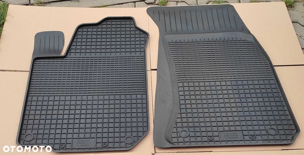MITSUBISHI OUTLANDER II NOWE Dywaniki PRZÓD gumowe dopasowane korytka - 1