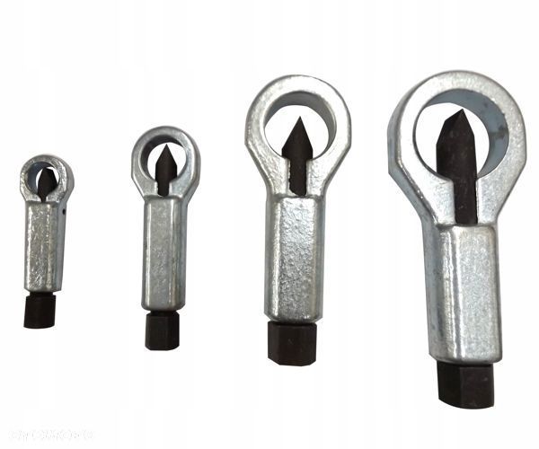 Zestaw przecinaków do śrub nakrętek 4szt - 1