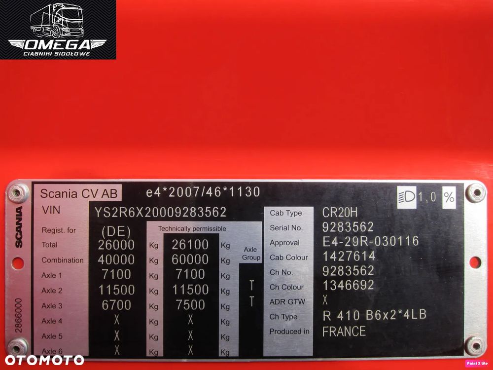 Scania R 410 // BDF  // KLIMA POST // CAŁY NA PODUSZKACH // - 5