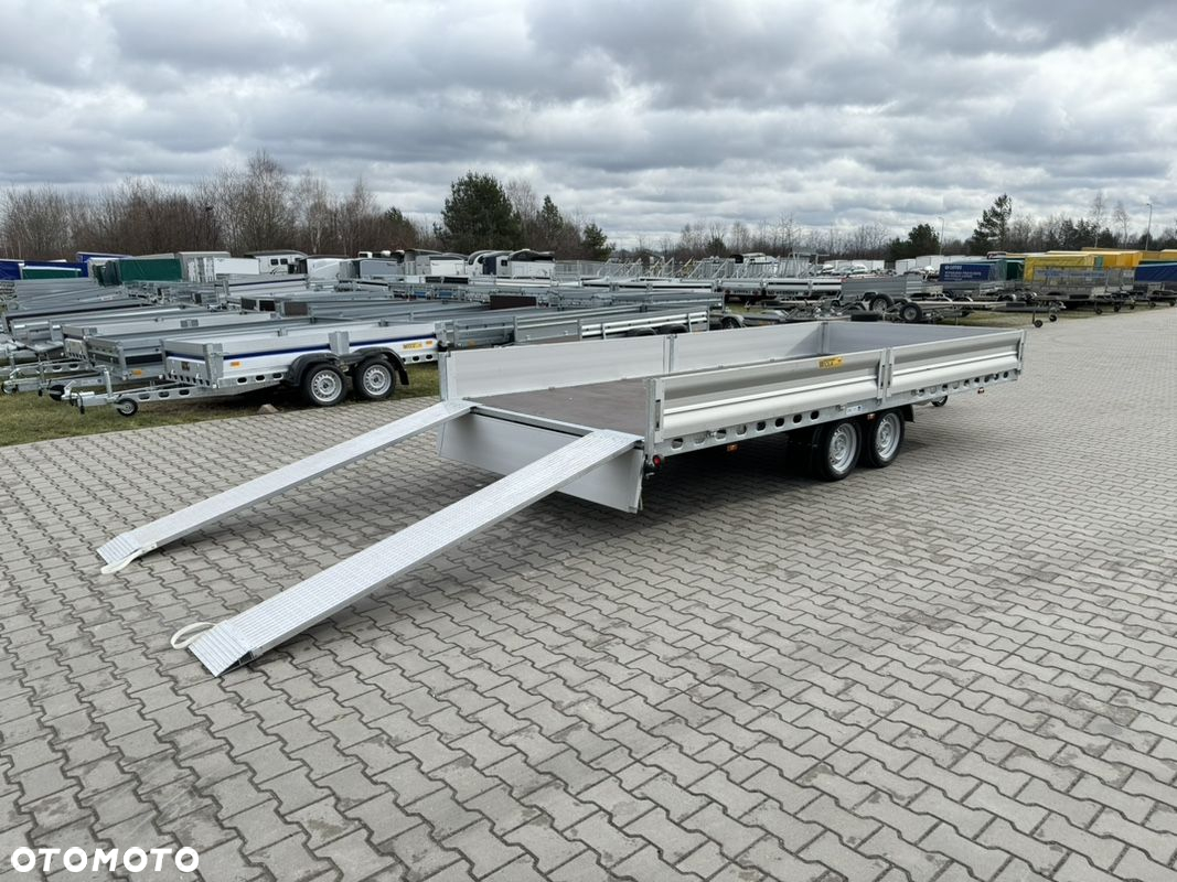 Wiola Multitrailer 3.5S | 500 x 210 cm | najazdy aluminiowe | burty aluminiowe - 3