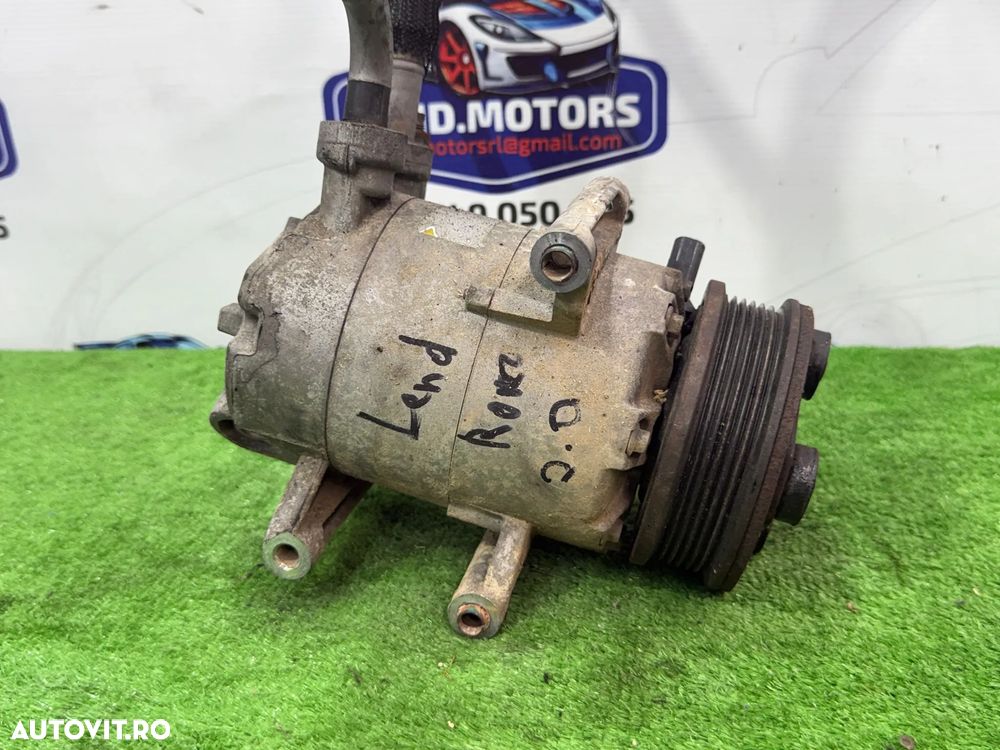 COMPRESOR AC LAND ROVER Freelander II 2009 2.2 DIESEL DW12 SUV COD OEM LR019310 6G9119D629FG LR056301 6G9119D629FK 2006-2014 - 1