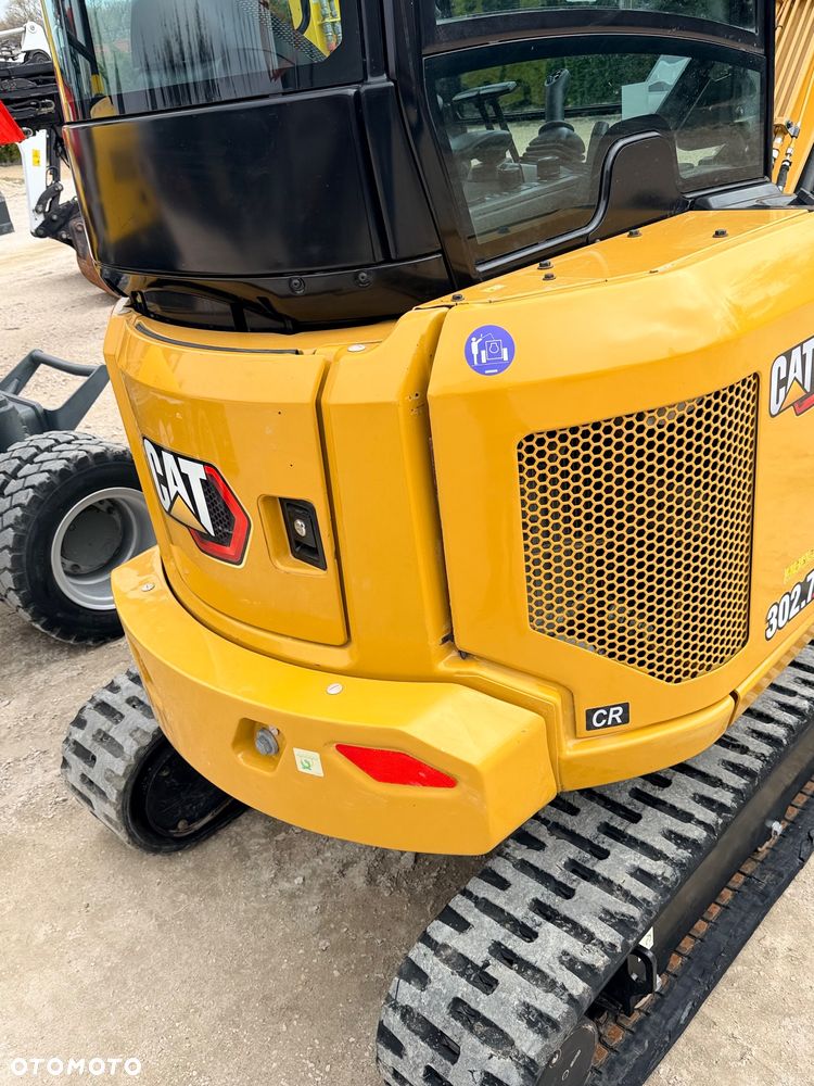Caterpillar Minikoparka gąsiennicową CAT 302,7 22r 3x łyżki Verachter MS05 dodatk.linie hydr CATEPILLAR 302 303.5 303 bobcat Kubota Yanmar Takeuchi 2,8 tony - 12