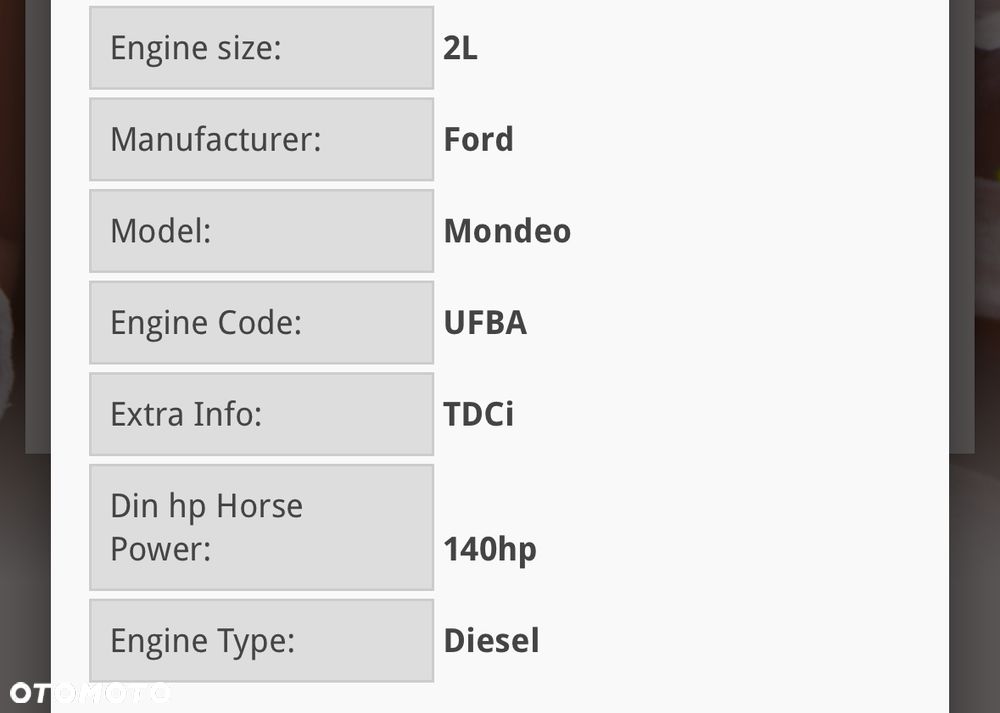 SILNIK KOMPLETNY MONDEO MK4 E5 140 PS 2,0 tdci AG9Q6007AC / AB  2012  film video - 11