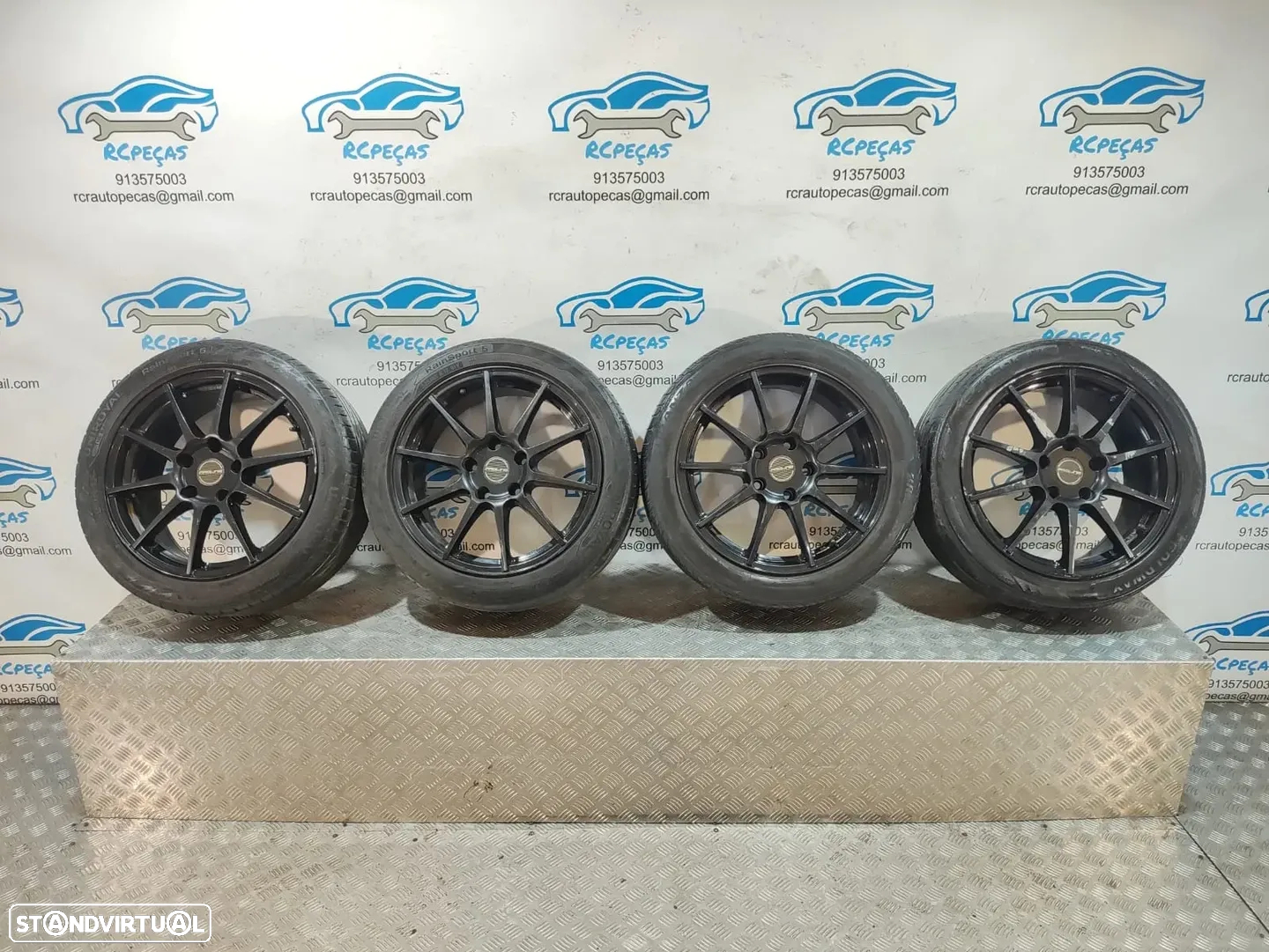 - Jantes 17" Originais Proline Wheels - BMW - 7,5J | ET38 | 5x120 - Originais - E87 | E81 | E88 | E82 | E90 | E91 | E92 | E93 | Polegadas | Jante - 19