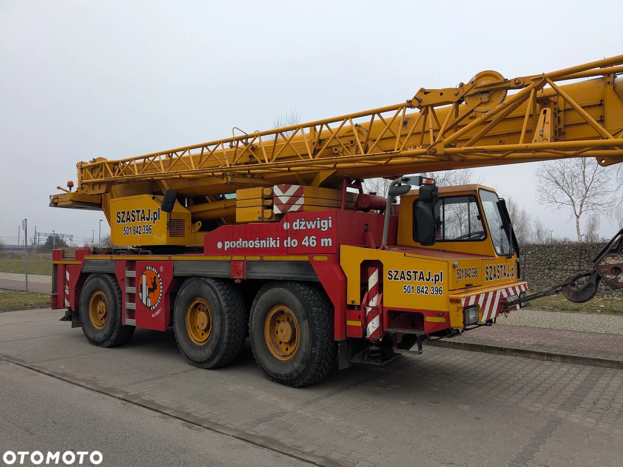 Liebherr 1050/1 Dźwig 50 ton Żuraw Samojezdny Bocian Teleskop 40 +16 m - 10