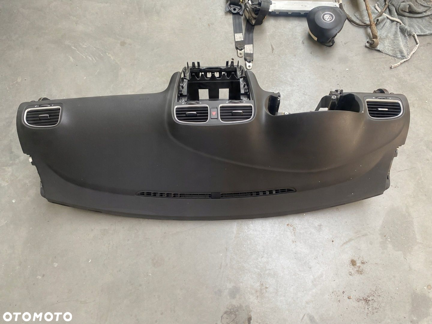 VW GOLF VI KONSOLA PODUSZKA PASY SENSOR - 13