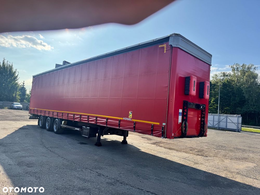 Kögel Kogel :Firanka Mega / 1 Właściciel / podnoszony dach + oś - 3