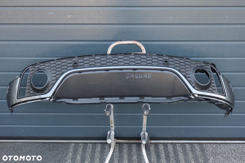 DOKŁADKA DYFUZOR SPOILER ZDERZAKA TYLNY TYŁ JAGUAR E-PACE DYNAMIC J9C3-17A958-C 2017-2020 - 1