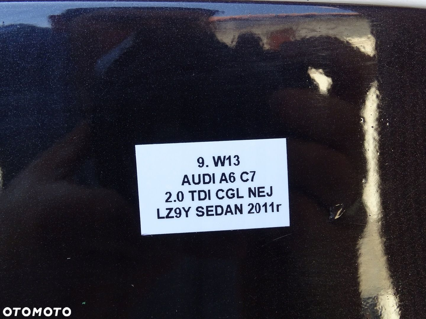 ZDERZAK PRZÓD PRZEDNI ATRAPA GRILL SPRYSKI PDC LZ9Y AUDI A6 C7 11-14r - 16