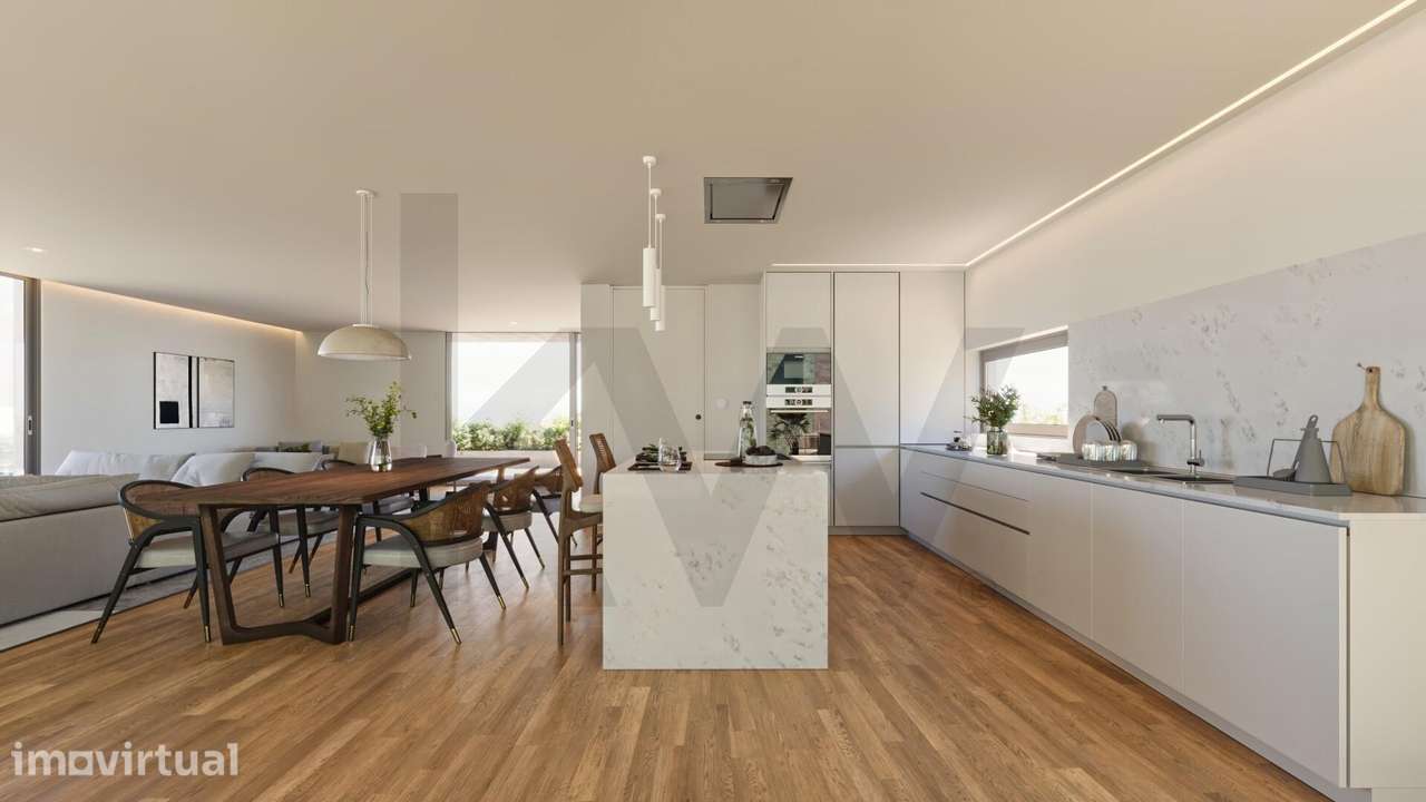 Apartamento T3 NOVO com jardim e Piscina para venda no condomínio Esto - Grande imagem: 3/21