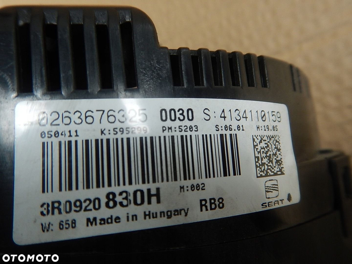 LICZNIK ZEGARY SEAT EXEO 2.0 TDI 3R0920830H EUROPA - 7