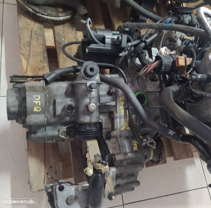 motor vw golf 3 gti 2.0i com 115cv ref: AGG caixa velocidades DFQ - 7