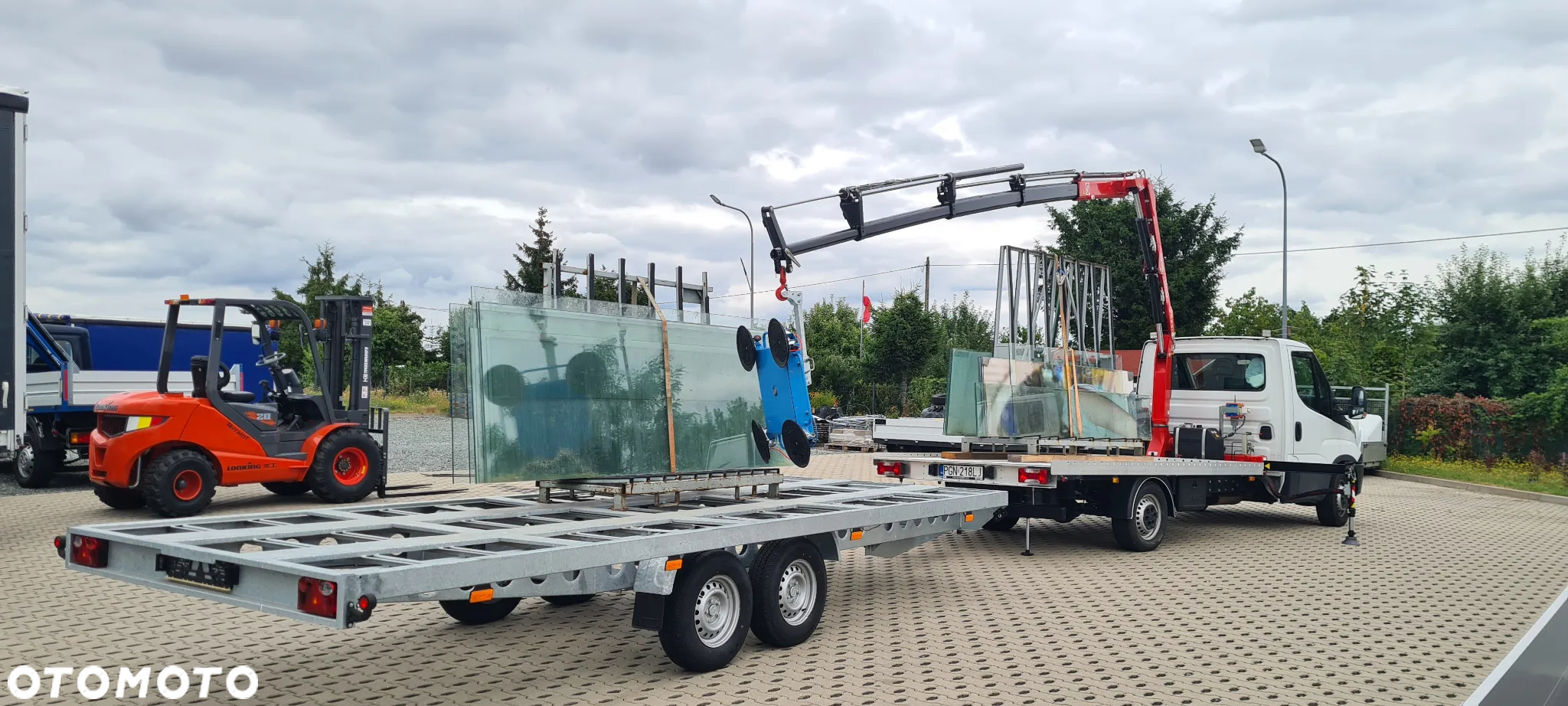 Iveco 35s16 HDS żuraw do okien, szkła, płyt - 10