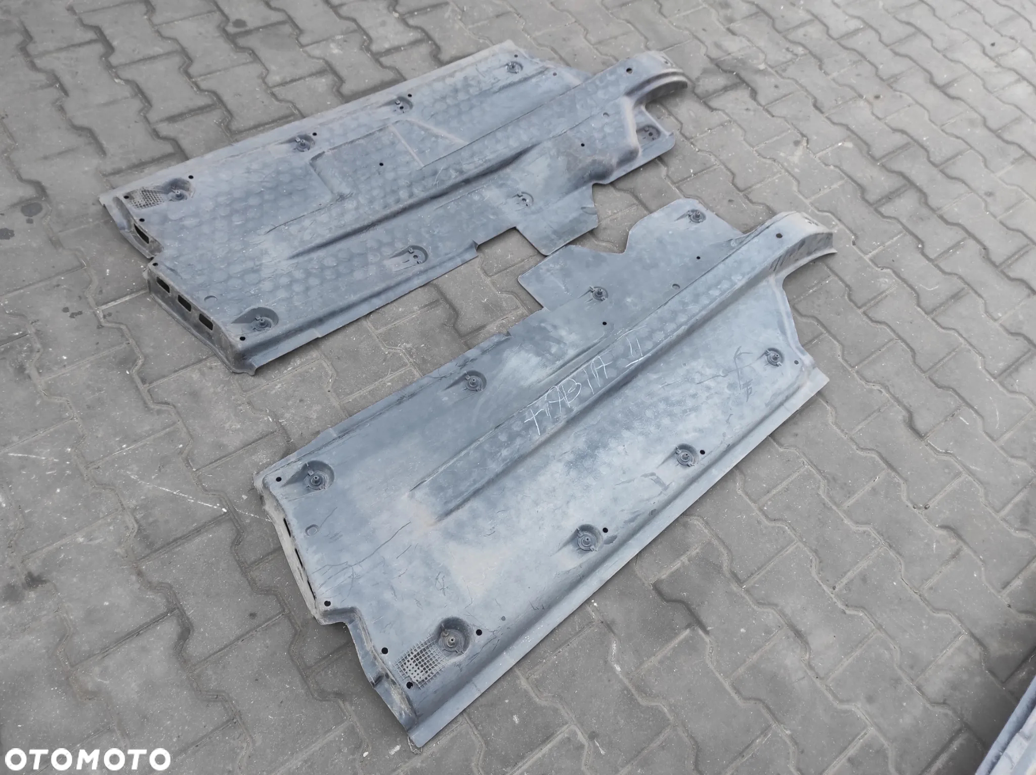 SKODA FABIA 2 ROOMSTER VW POLO 4 5 OSŁONA PODWOZIA LEWA PRAWA 6Q0825202N 6Q0825201N WYSYŁKA !!!! - 3