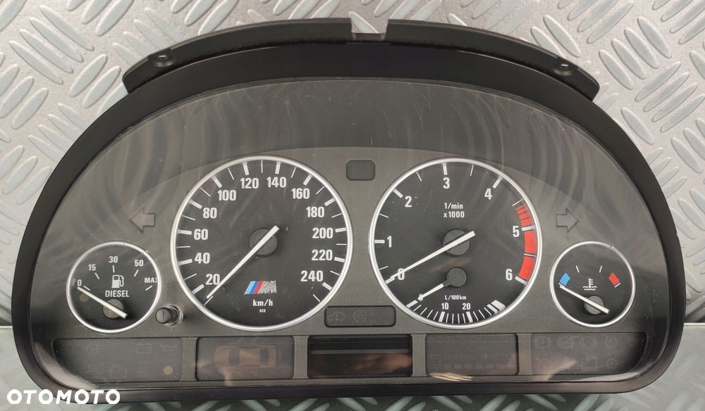 6907018 licznik zegary wyświetlacz BMW E39 SERIA 5 2,0 3,0 520 525 530 D M - 1