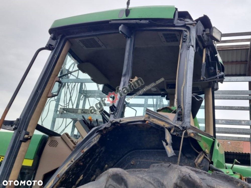 John Deere 7710 części, skrzynia most silnik wał - 4