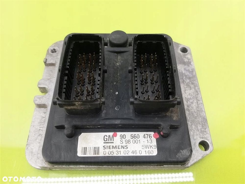 Komputer sterownik silnika Opel Astra II G 1998-2009 1.8 16V 115KM BOSCH - 1