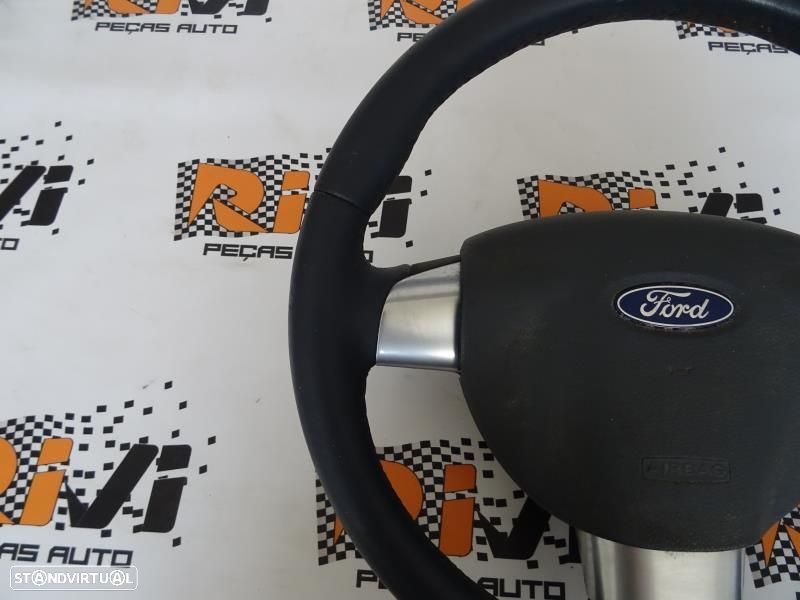 Volante Ford Focus Ii (Da_, Hcp, Dp)  Volante De 3 Braços Em Pele Ford - 3
