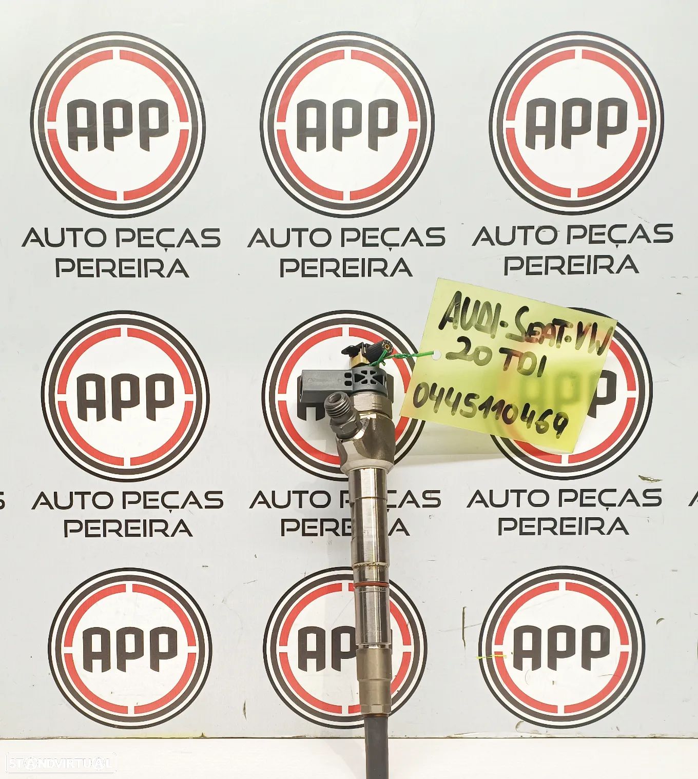 Injetores Audi Seat VW , Skoda 2.0 TDI de 150 CV , referência   0445110469 , 04L130277AC . - 1