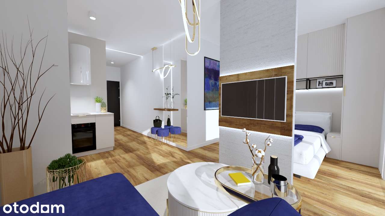 1-pokojowe mieszkanie 26m2 + balkon Bez Prowizji