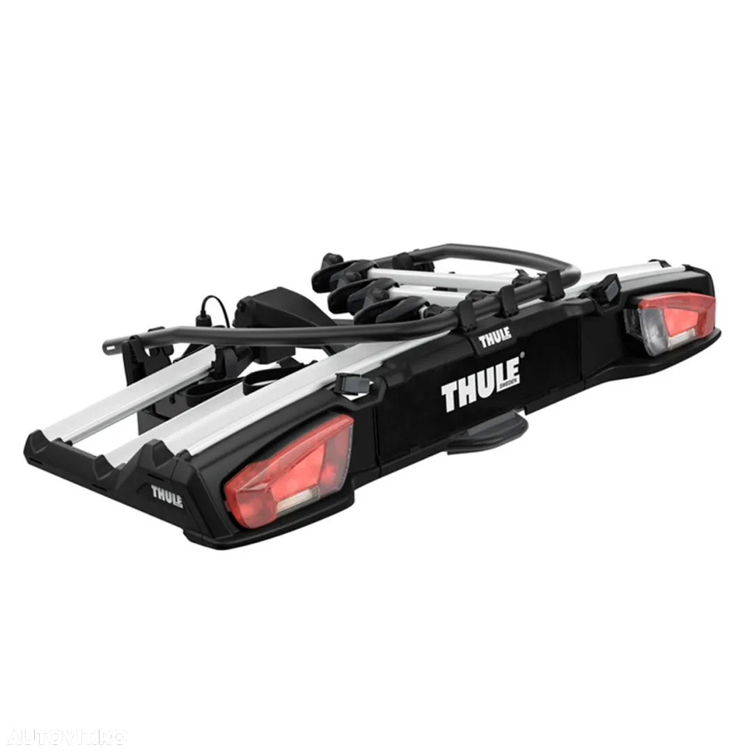 Suport 3(4) biciclete Thule VeloSpace 939 XT3 cu prindere pe carligul de remorcare (13pini)+Adaptor 9381 pentru biciclete Thule VeloSpace XT pentru cea de-a 4 bicicleta,Nou_cu Factura & Garantie,PRET BF - 13