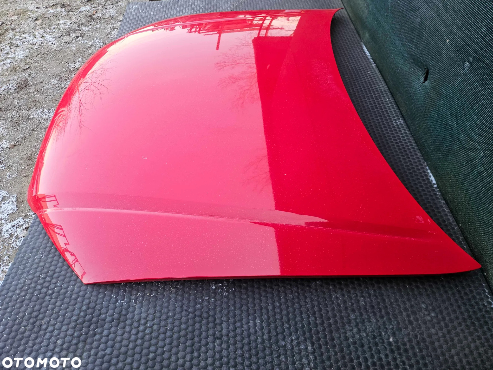 Maska Pokrywa Silnika Przód Przednia Czerwona Audi A4 B7 Wyciszenie Maski - 25