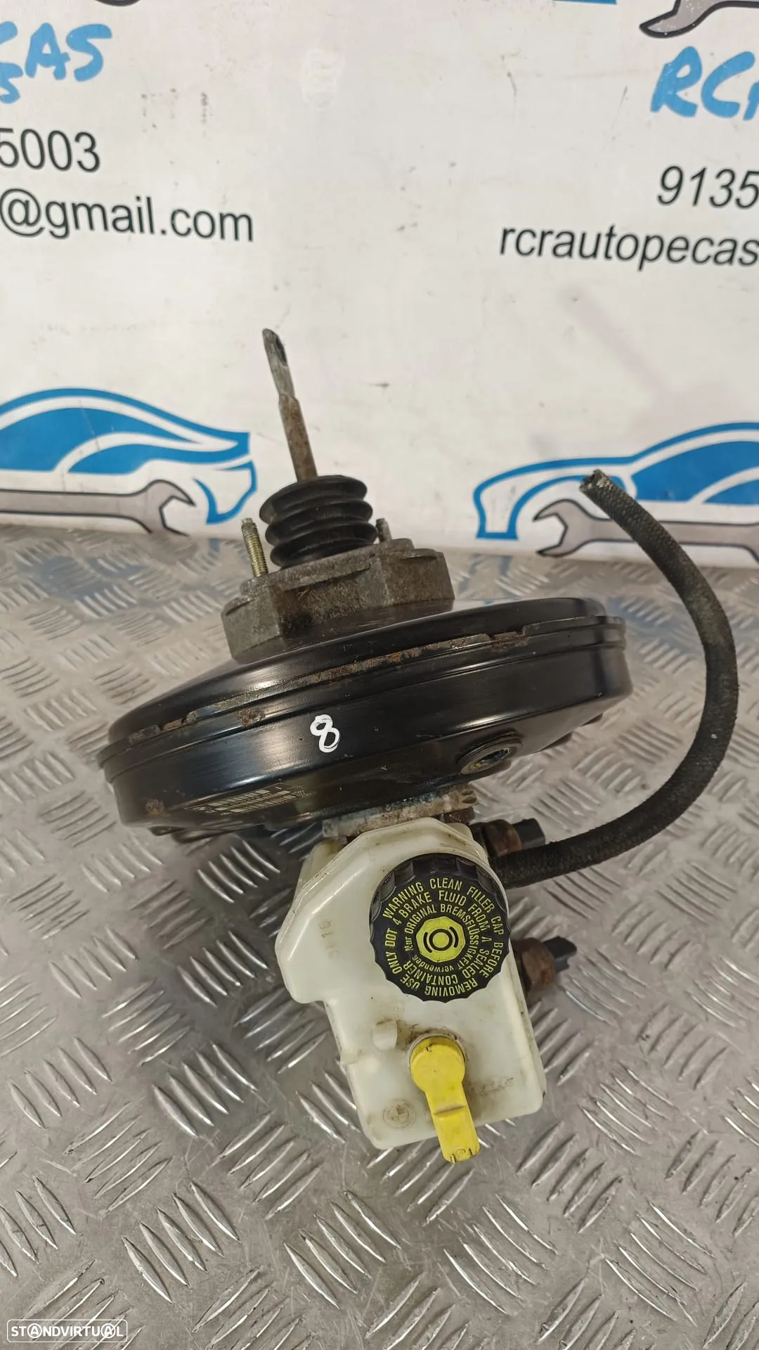 SERVOFREIO SERVO FREIO BMW Z4 E85 CABRIO E86 COUPE 34336757273 6757273 BOMBA DEPOSITO RESERVATORIO LIQUIDO TRAVÕES - 7