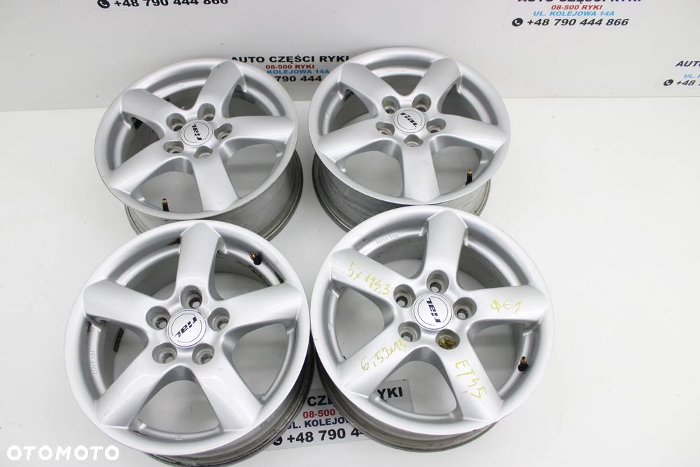 Rial Alu Felgi OS655K1  6.5x15 Et45  5x114.3 - 1