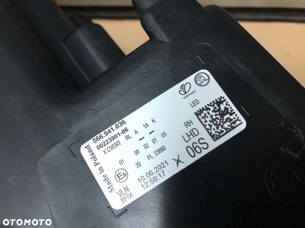 LAMPY SKODA KODIAQ LIFT FULL LED SKODA KODIAQ 2021 - 8