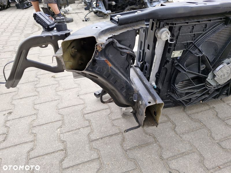BMW F10 F11 2.0 D PAS PRZEDNI WENTYLATOR CHŁODNICE BELKA WZMOCNIENIE PRZÓD - 9