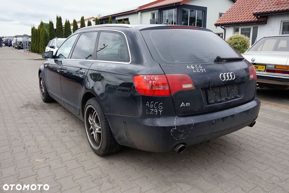 AUDI A6 C6 KOMBI 2005 LZ9Y 2.4 V6 BDW 175KM HSX CZARNY na części - 3