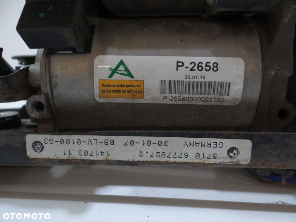 KOMPRESOR ZAWIESZENIA NIVO BMW E61 6777827 (4273529) - 6
