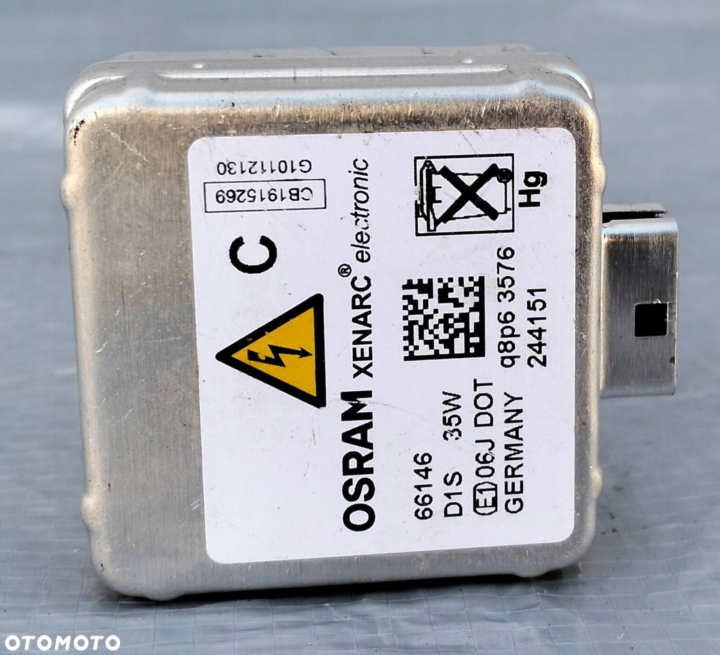ŻARÓWKA ŻARNIK STARTER OSRAM XENARC D1S 35W 66146 - 4