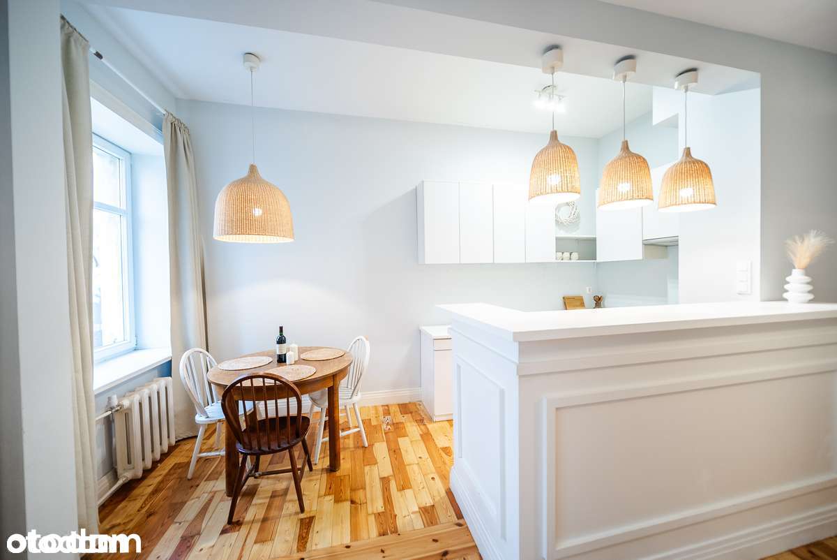 Stylowe wnętrze z duszą! 2 pokoje | 59m2 | rynek!