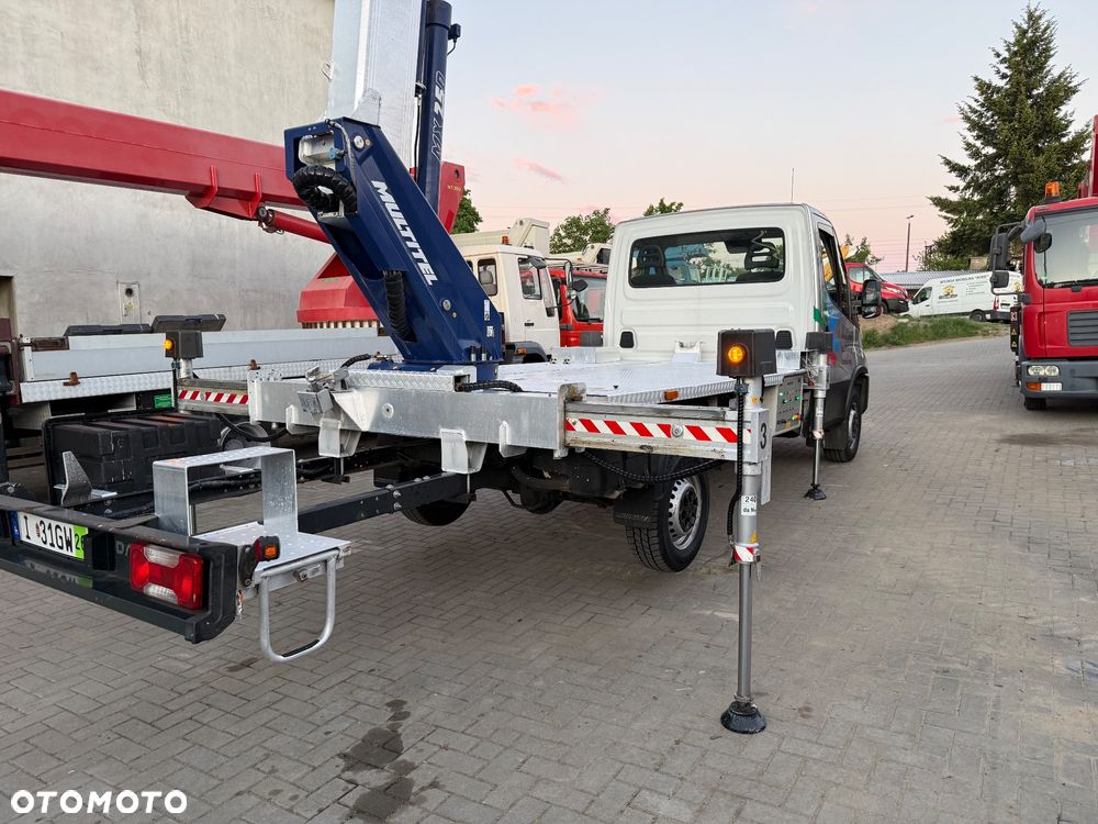 Iveco Podnośnik Koszowy Zwyżka 25 Metrów 12 w Bok! Multitel MX250 UDT!! 14tys Km 1200Mth! Jak Wumag Ruthamnn Gsr - 14