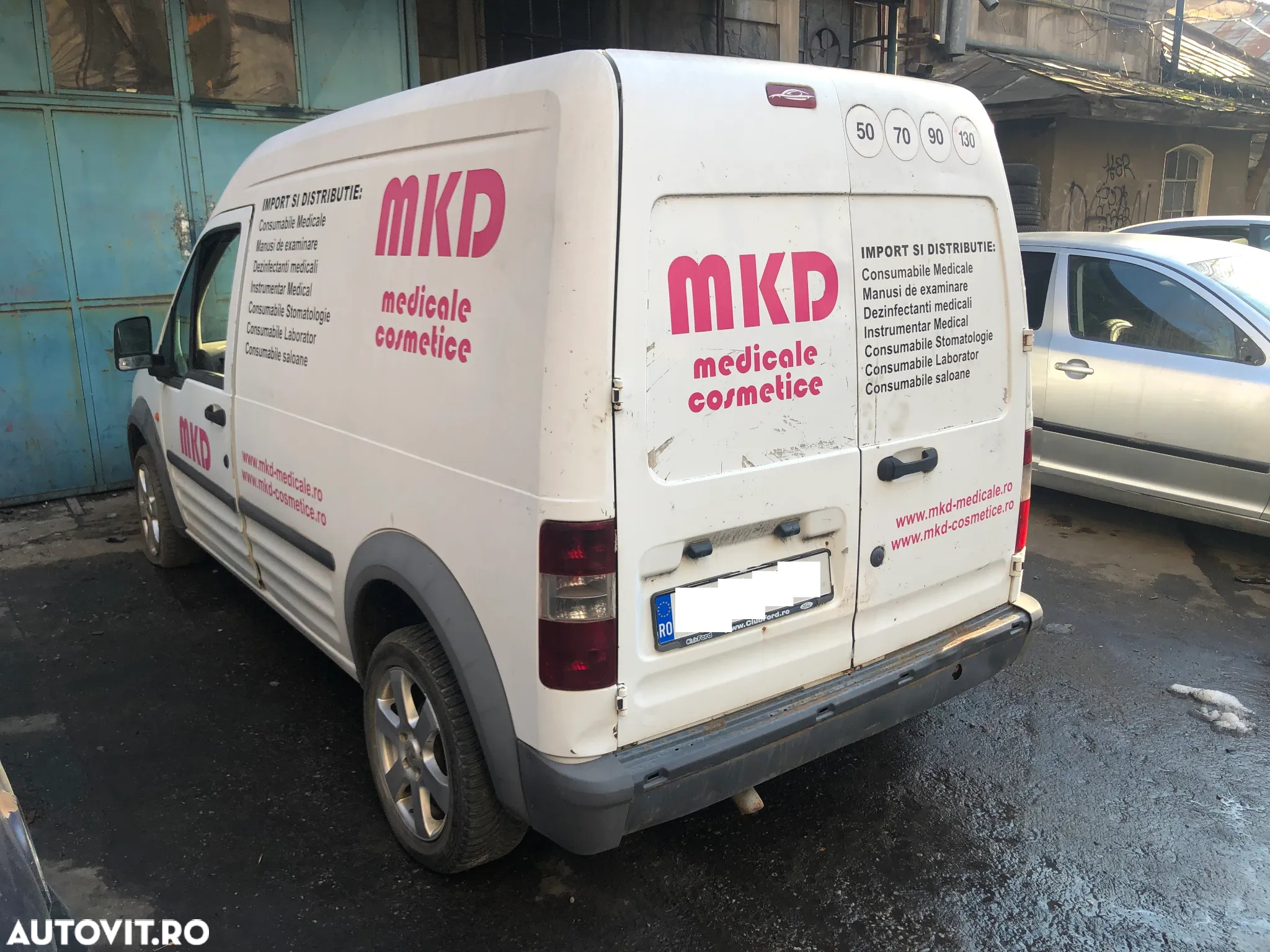 Dezmembrez Ford Transit Connect alb 1.8 diesel 2008 - 5