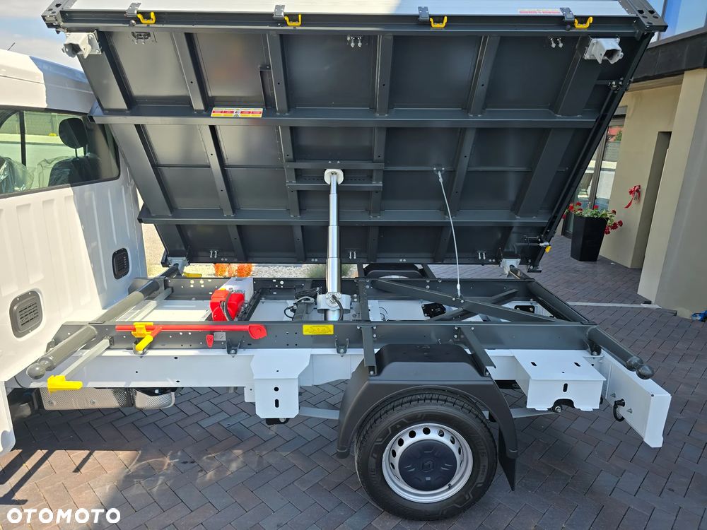 Renault MASTER 17Km WYWROTKA 3 STRONNA 1011Kg Ładowność SILNIK 2,3 AUTO NIE UŻYWANE NA GWARANCJI STAN NOWY NOWY NOWY SALON POLSKA TO SŁONIK BOGATE WYPOSAŻENIE HAK LEDY KLIMA TEMPOMAT - 18