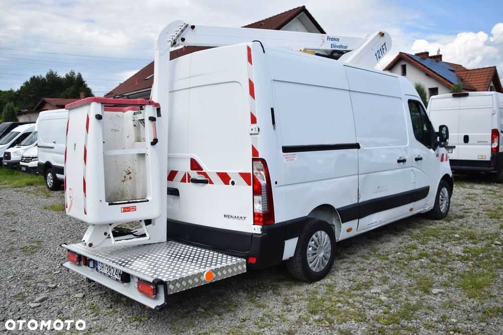 Renault MASTER ​*L2H2​*2.3DCI​​*FT121​*AKTUALNY UDT​*ZAREJESTROWANY​*PODNOŚNIK KOSZOWY​*ZWYŻKA​*8 - 5