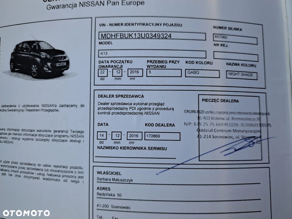 Nissan Micra 1.2 Tekna EU6 - 13
