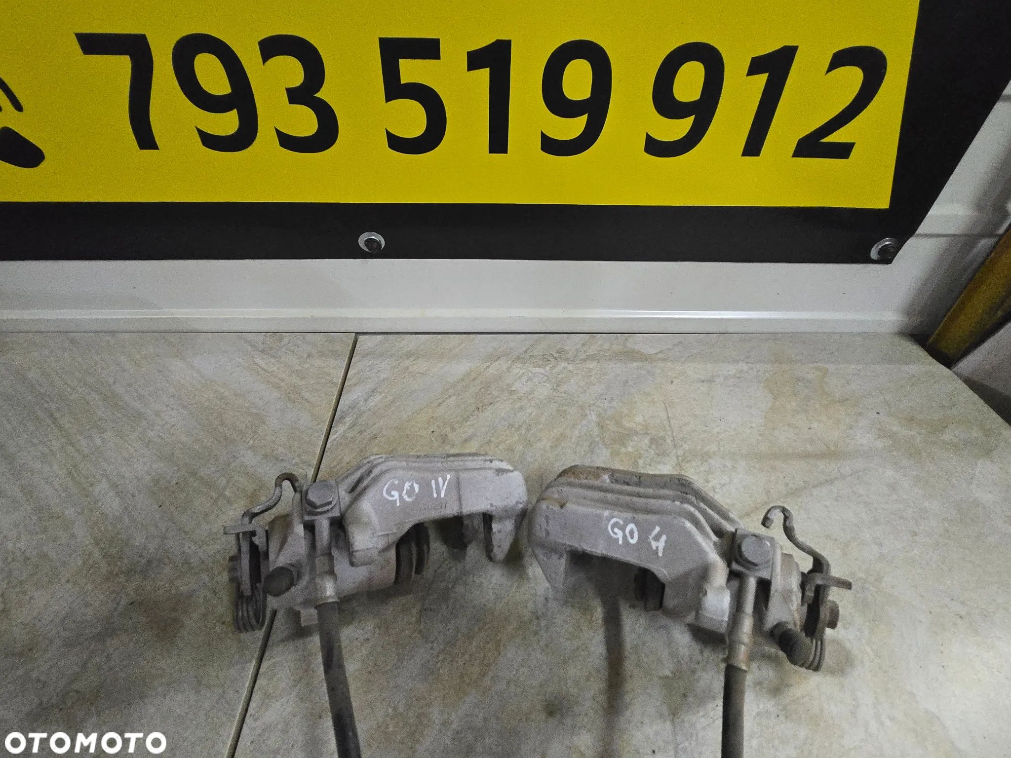 AUDI A3 8L VW GOLF BORA 4 SEAT LEON 1 TOLEDO 1 SKODA OCTAVIA 1 ZACISK HAMULCOWY TYŁ PRAWY LEWY - 1