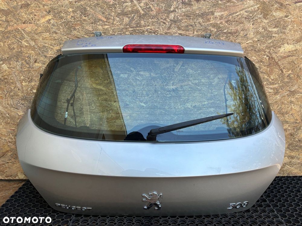 PEUGEOT 308 T7 HB ETSC KOD LAK. KLAPA BAGAŻNIKA KLAPA TYŁ KOMPLET - 1