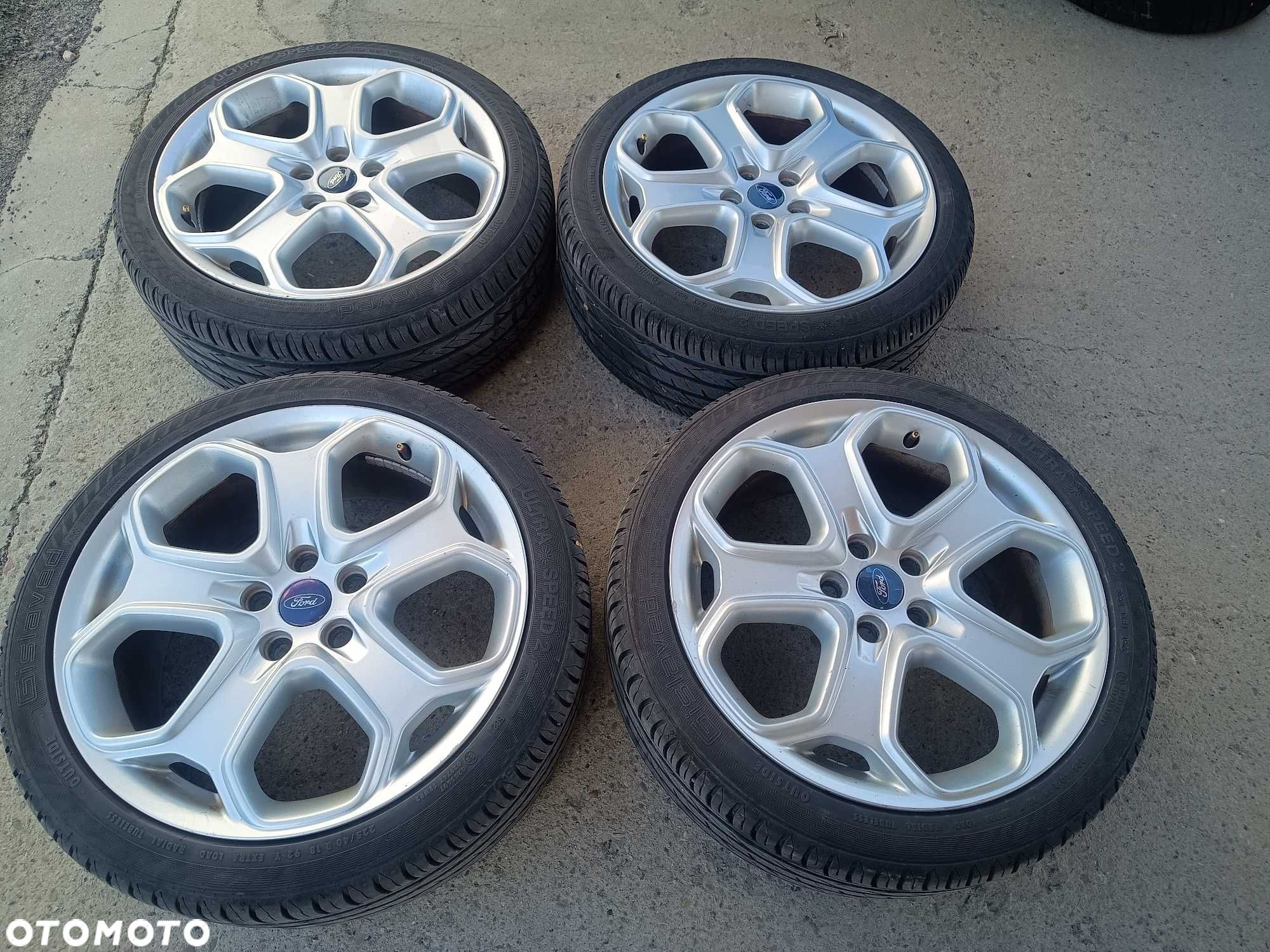 Koła Alufelgi Ford 18'' 5x108 Opony letnie 225/40R18 z 2022r - 1