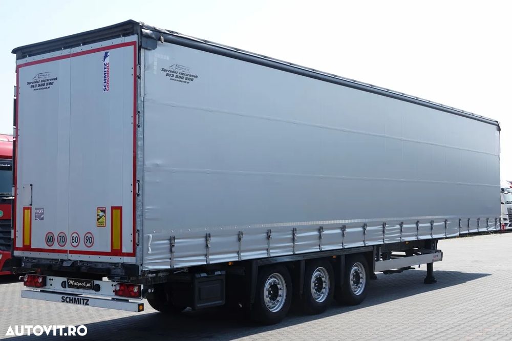 Schmitz Cargobull CORTINĂ VARIOS / ACOPERIȘ CULISANT / AXĂ CULISANTĂ / - 8