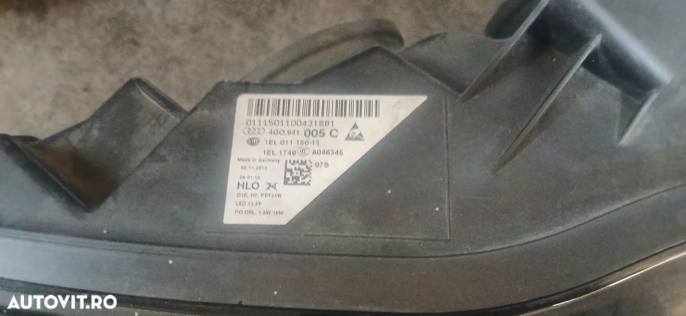 Fata Audi A6 C7 S-line 3.0 tdi 2013 - 11