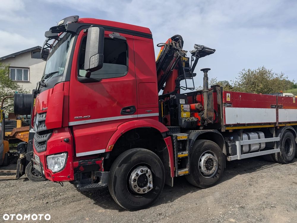 Mercedes-Benz AROCS 3240 8x4 HDS Palfinger PK16001K 2014 - 3