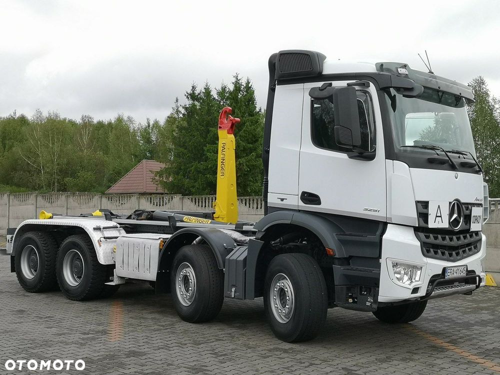 Mercedes-Benz Arocs 3251 Hakowiec 8x4 Palfinger Manual Euro 6 Niski Przebieg! - 1