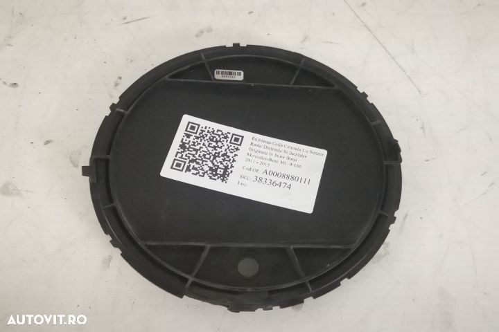 Emblema Grila Centrala Cu Senzor Radar Distronic Si Incalzire Original - 4