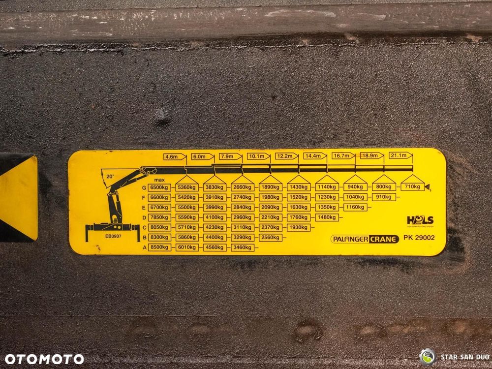 MAN TGS 33.400 6x4 PALFINGER PK 29002 HDS Żuraw Wciągarka Ciągnik - 27